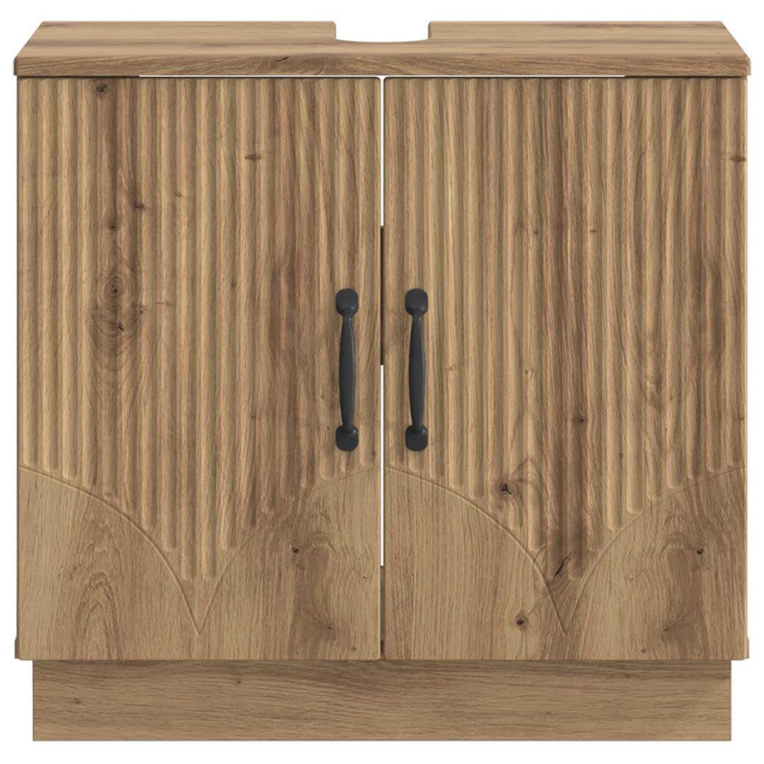 Badeværelsesskabsunder HOORN Artisan-eg 59,5 x 31,5 x 56 cm