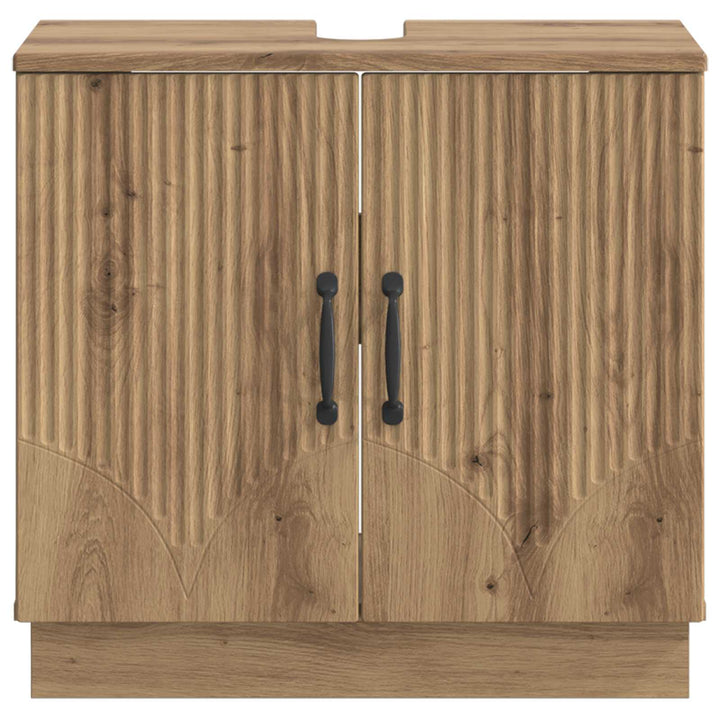 Badeværelsesskabsunder HOORN Artisan-eg 59,5 x 31,5 x 56 cm