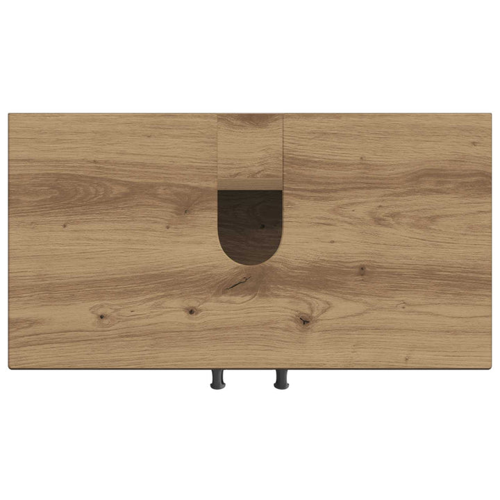 Badeværelsesskabsunder HOORN Artisan-eg 59,5 x 31,5 x 56 cm