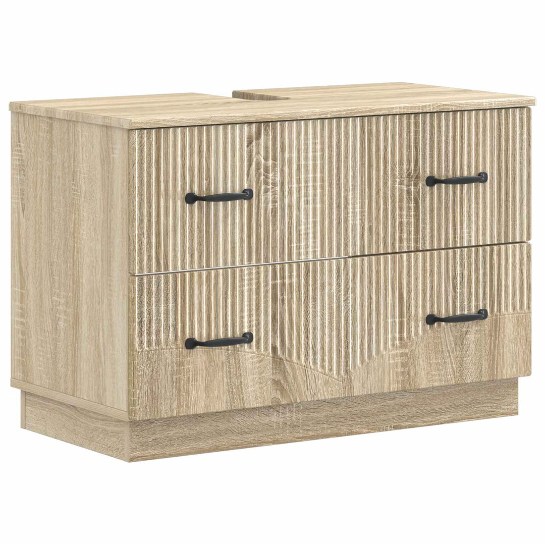 Badeværelsesskabsunder HOORN Sonoma-eg 82 x 41 x 56 cm