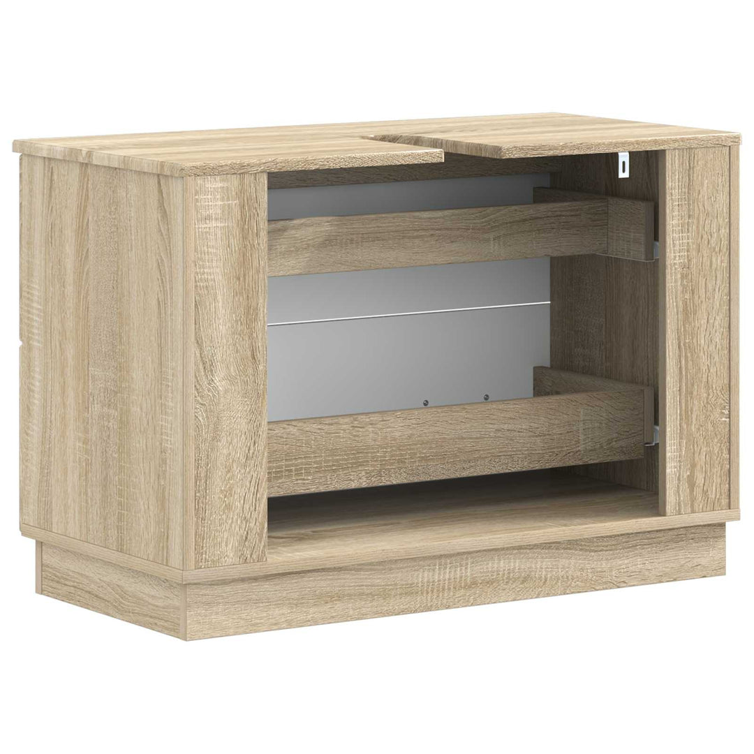 Badeværelsesskabsunder HOORN Sonoma-eg 82 x 41 x 56 cm