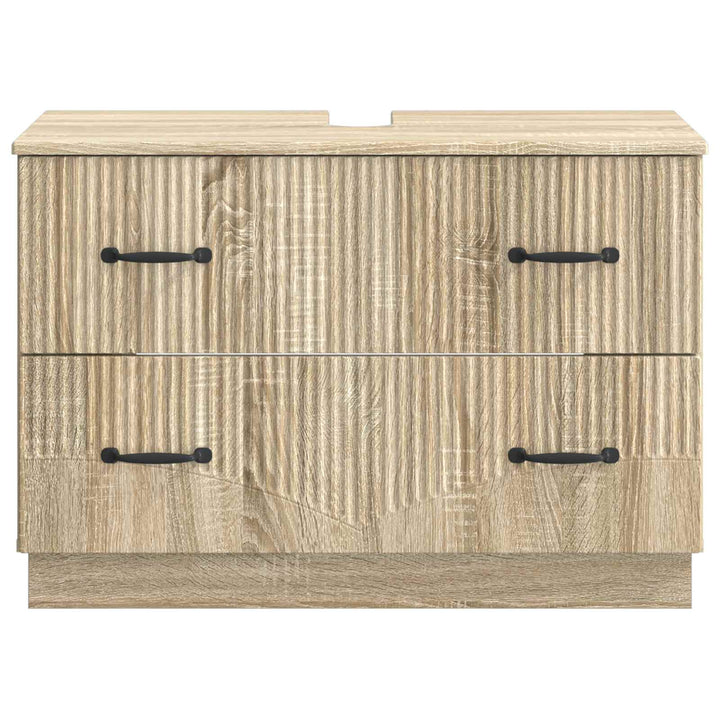 Badeværelsesskabsunder HOORN Sonoma-eg 82 x 41 x 56 cm