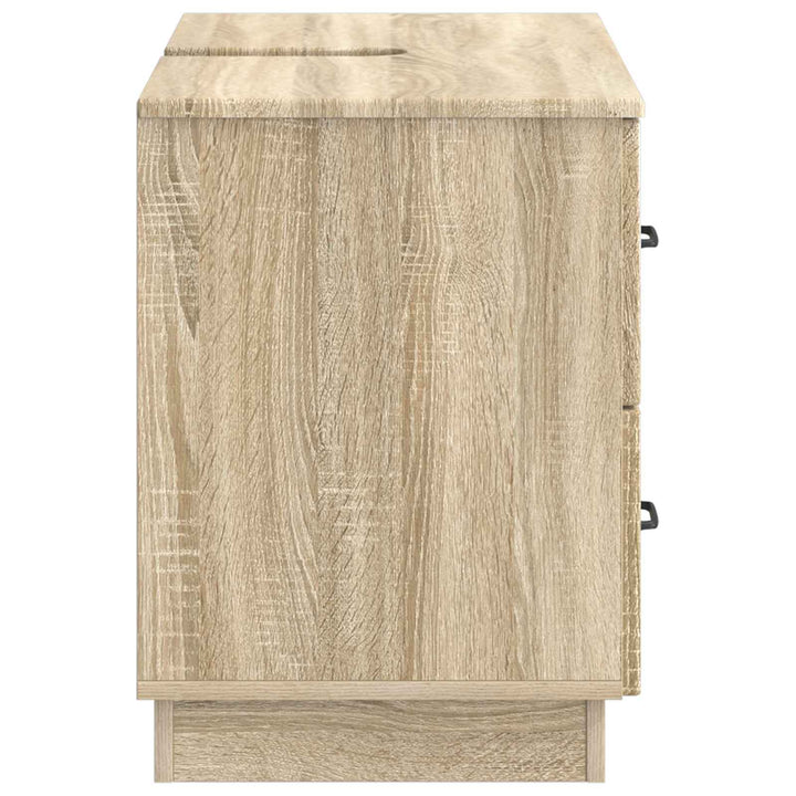 Badeværelsesskabsunder HOORN Sonoma-eg 82 x 41 x 56 cm