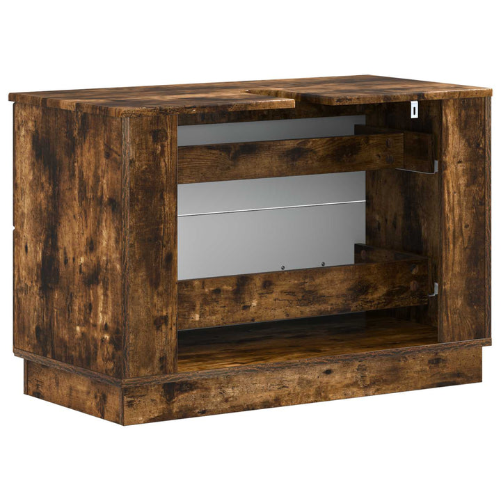 Badeværelsesskabsunder HOORN Røget eg 82 x 41 x 56 cm
