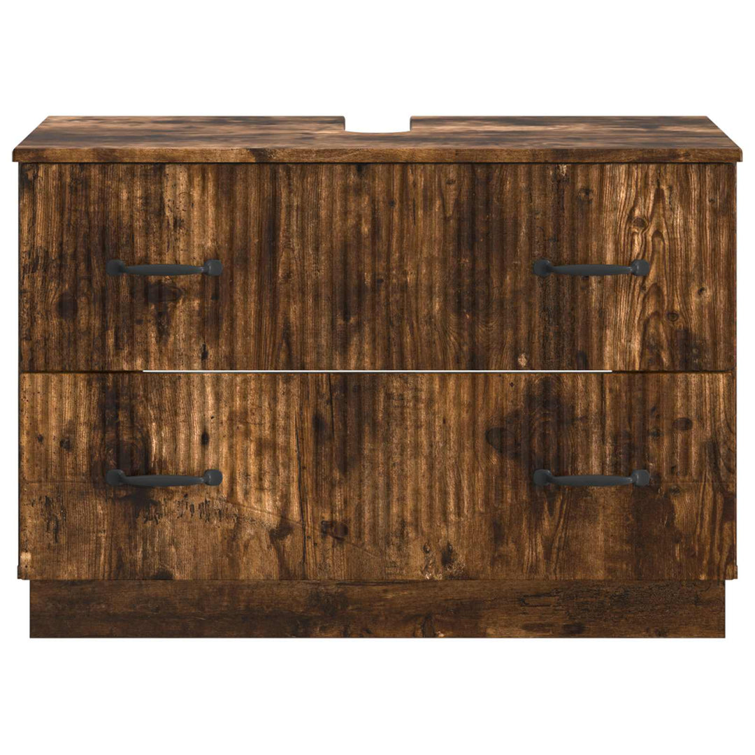 Badeværelsesskabsunder HOORN Røget eg 82 x 41 x 56 cm