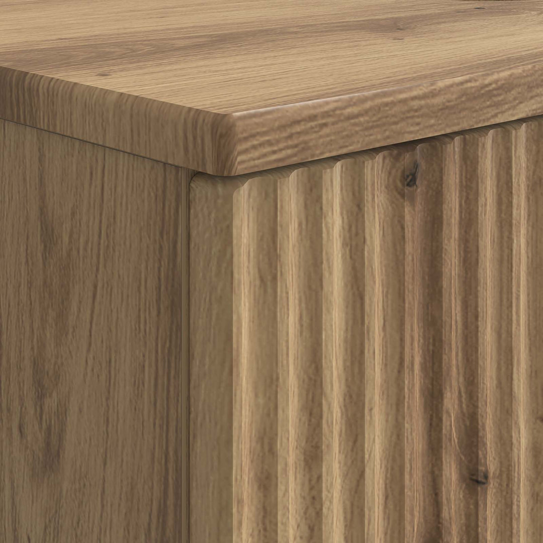 Badeværelsesskabsunder HOORN Artisan-eg 82 x 41 x 56 cm