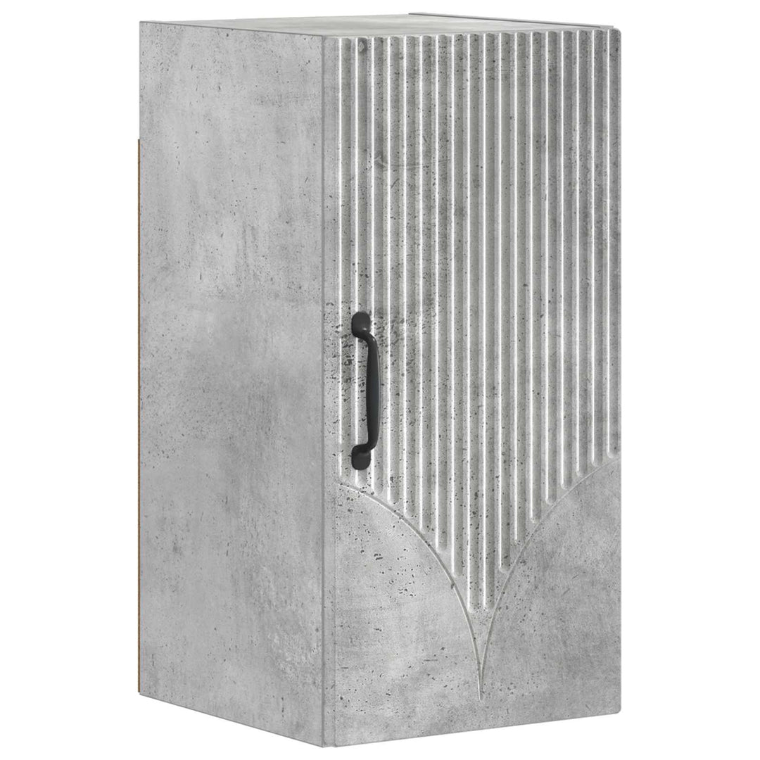 Badeværelsesvægskab HOORN Betongrå 30 x 31 x 59 cm