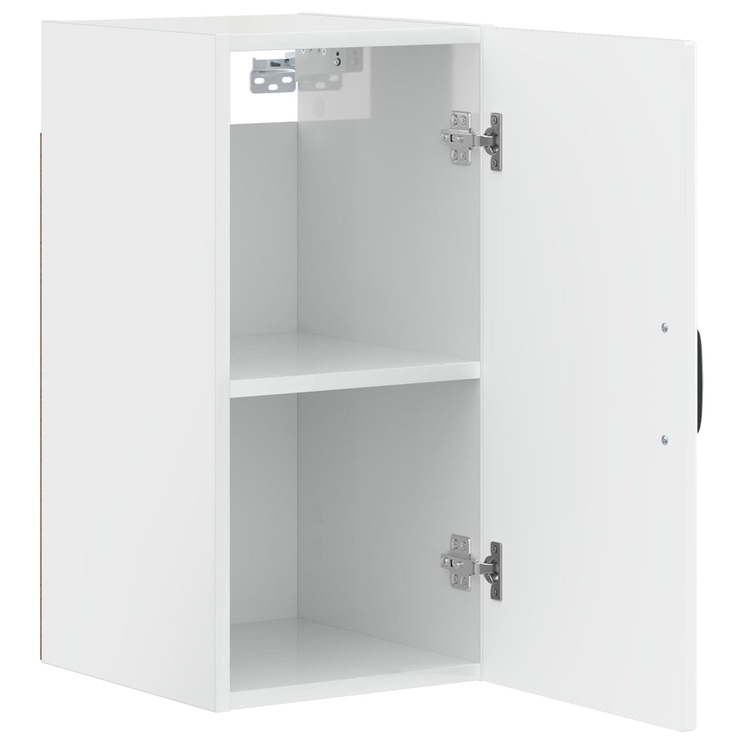 Badeværelsesvægskab HOORN Hvid højglans 30 x 31 x 59 cm
