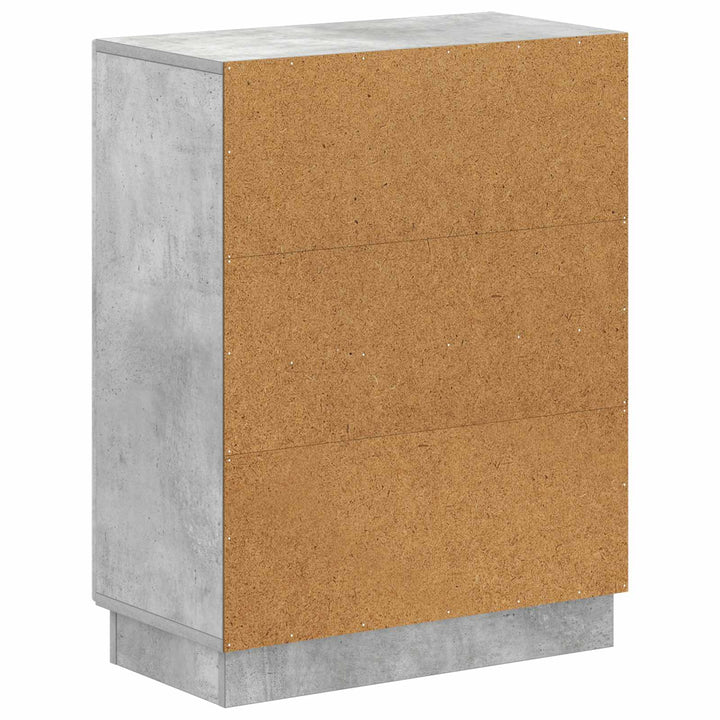 Badeværelse Opbevaringsskab HOORN Betongrå 59,5 x 31 x 77 cm