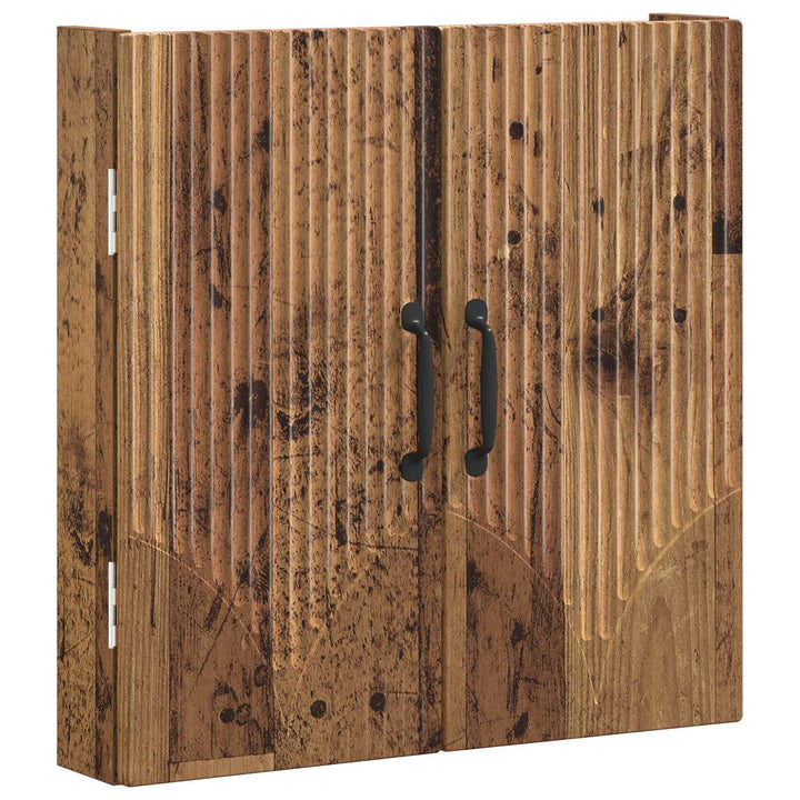 Dartboard Skab HOORN Gammelt træ 52,5 x 10,5 x 53,5 cm