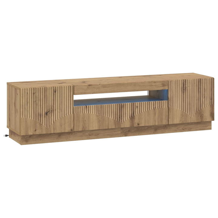 LED TV-skab Artisan-eg Konstrueret træ