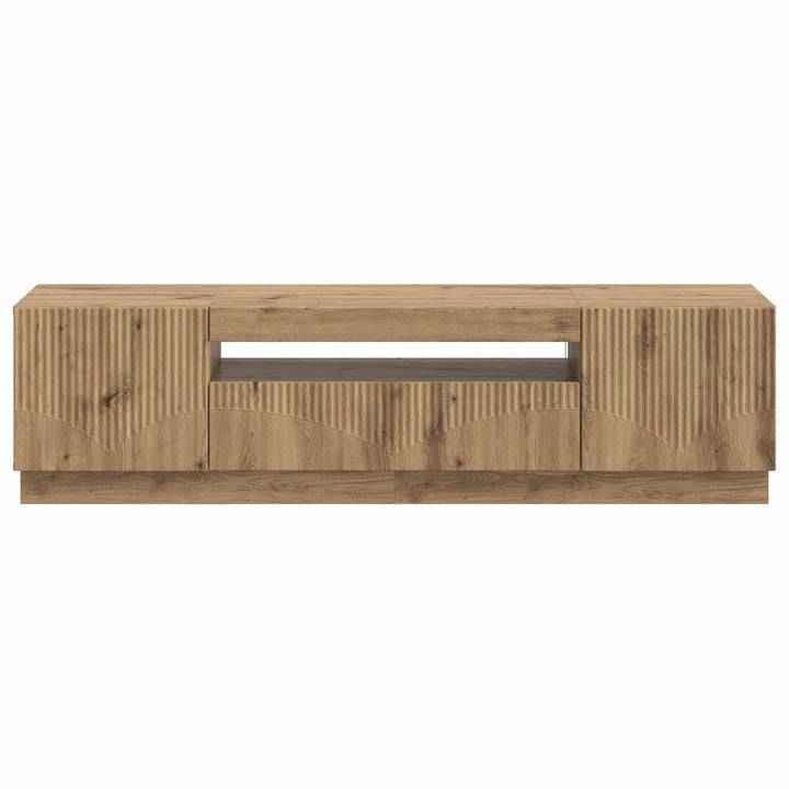 LED TV-skab Artisan-eg Konstrueret træ