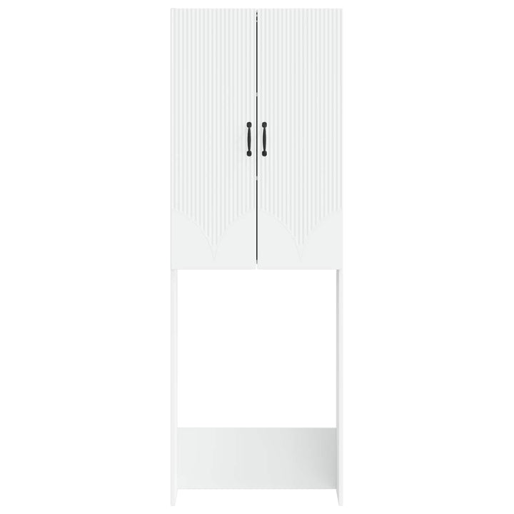Toilet Skab HOORN Hvid 66 x 25,5 x 190 cm Konstrueret træ