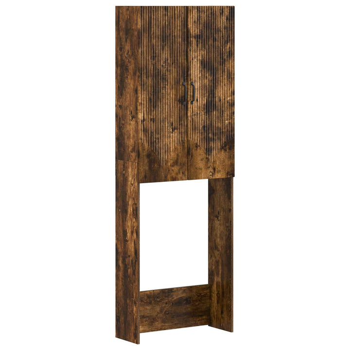 Toilet Skab HOORN Røget eg 66 x 25,5 x 190 cm Konstrueret træ
