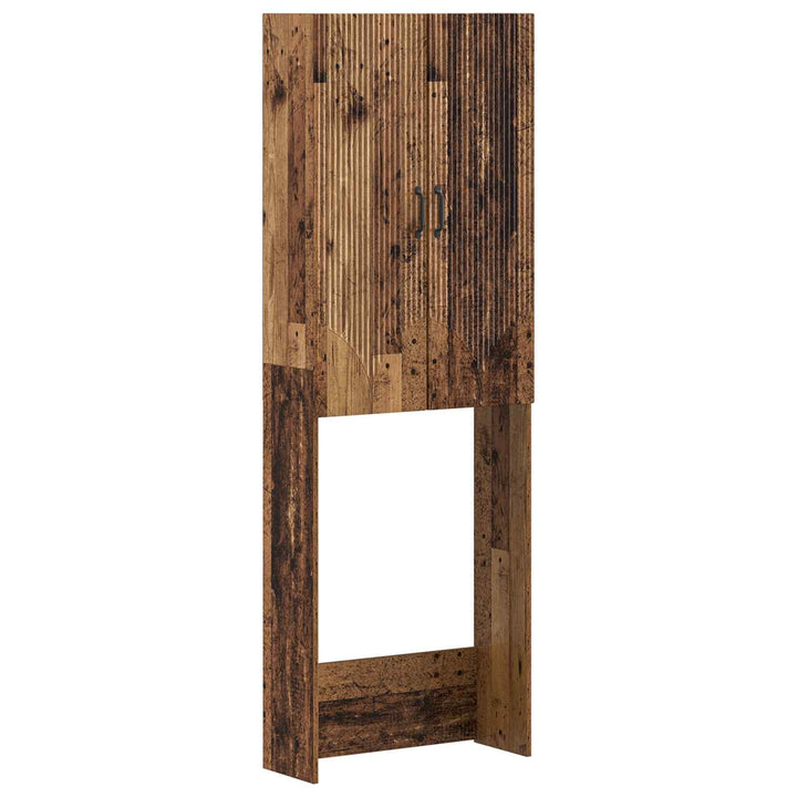 Toilet Skab HOORN Gammelt træ 66 x 25,5 x 190 cm