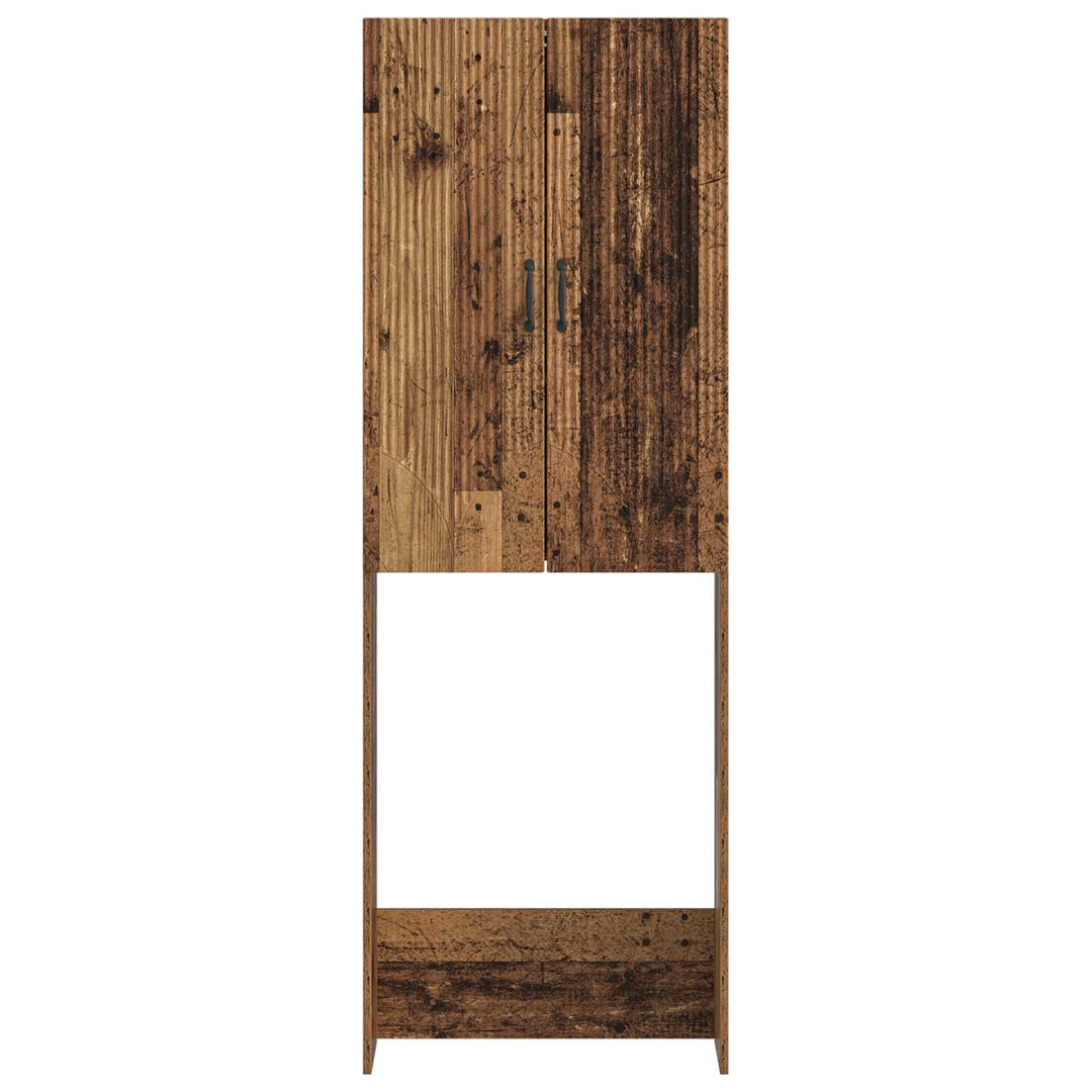 Toilet Skab HOORN Gammelt træ 66 x 25,5 x 190 cm