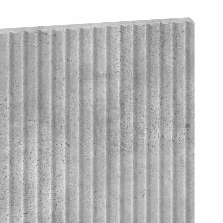 Væghængt hovedgærde HOORN Betongrå Konstrueret træ
