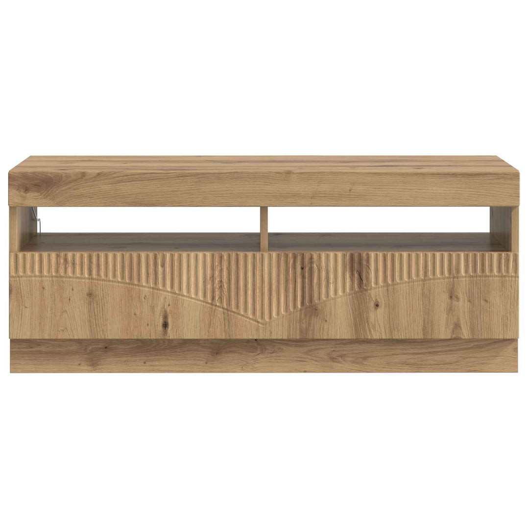 LED TV-skab Artisan-eg Konstrueret træ