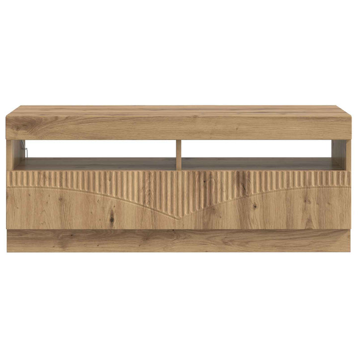 LED TV-skab Artisan-eg Konstrueret træ