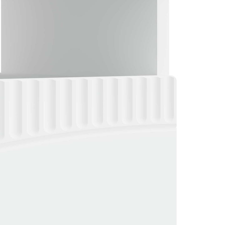 LED TV-skab Hvid Konstrueret træ