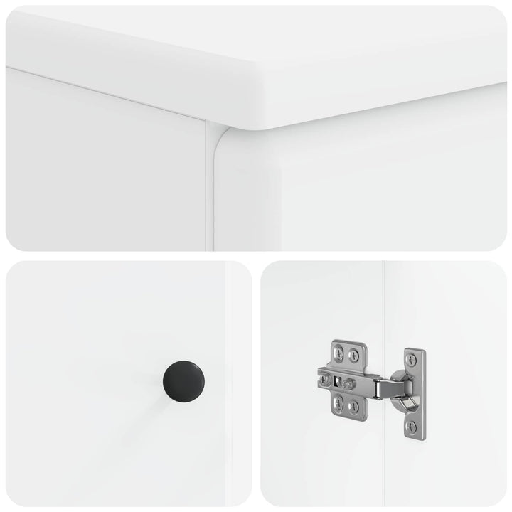 Badeværelsesskabsunder BREDA Hvid 59,5 x 31,5 x 59 cm