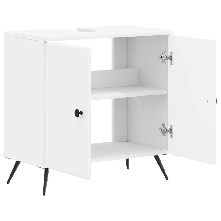 Badeværelsesskabsunder BREDA Hvid 59,5 x 31,5 x 59 cm