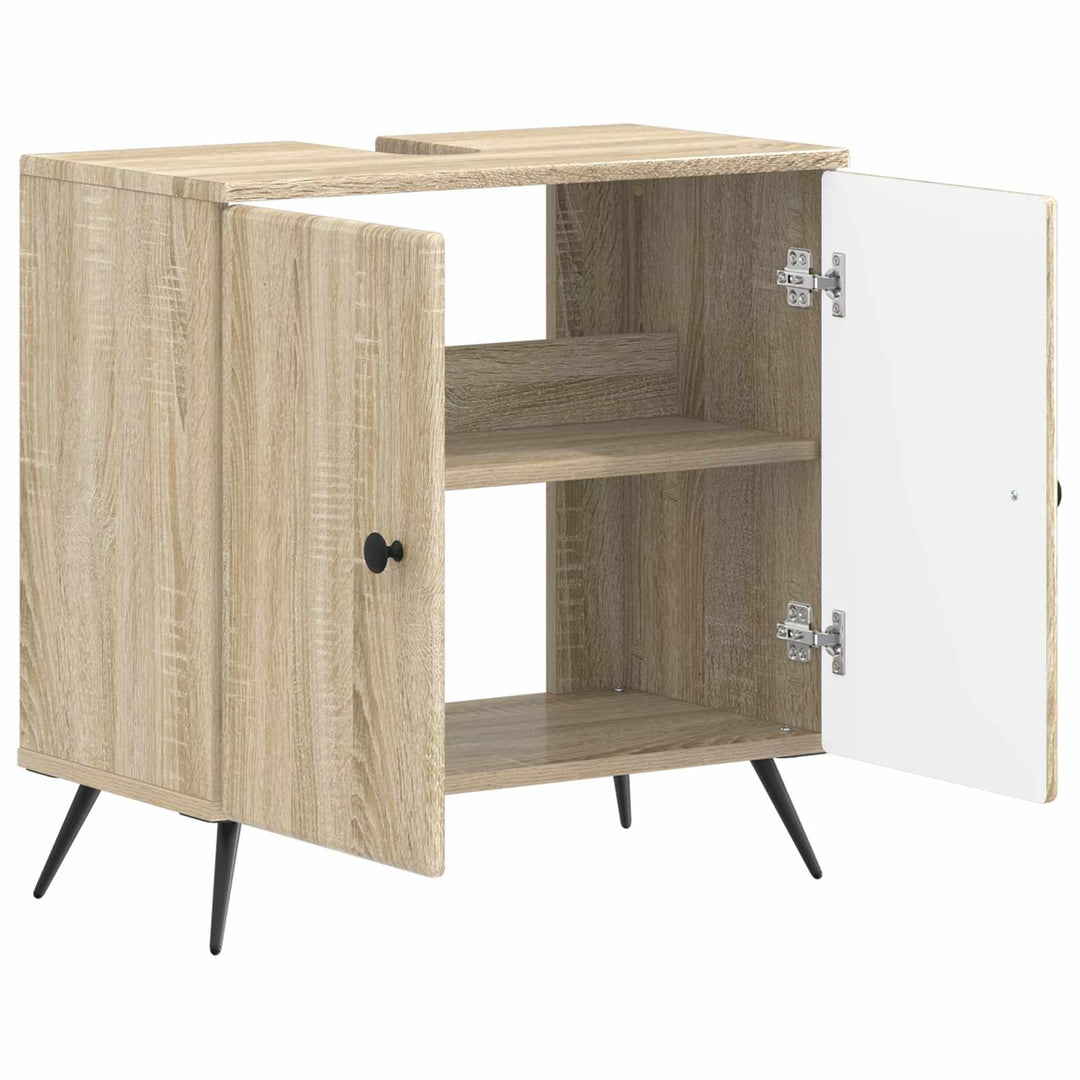 Badeværelsesskabsunder BREDA Sonoma-eg 59,5 x 31,5 x 59 cm
