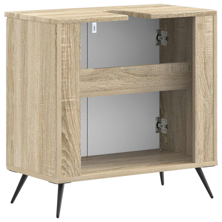 Badeværelsesskabsunder BREDA Sonoma-eg 59,5 x 31,5 x 59 cm