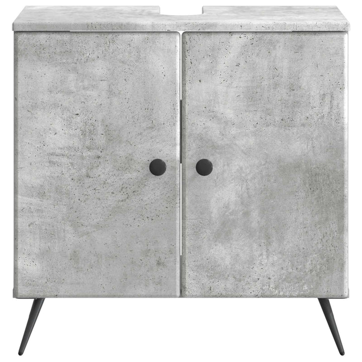Badeværelsesskabsunder BREDA Betongrå 59,5 x 31,5 x 59 cm