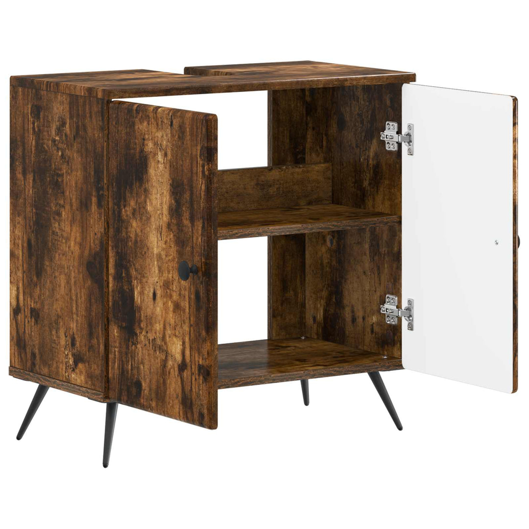 Badeværelsesskabsunder BREDA Røget eg 59,5 x 31,5 x 59 cm