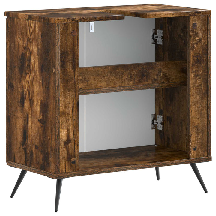 Badeværelsesskabsunder BREDA Røget eg 59,5 x 31,5 x 59 cm