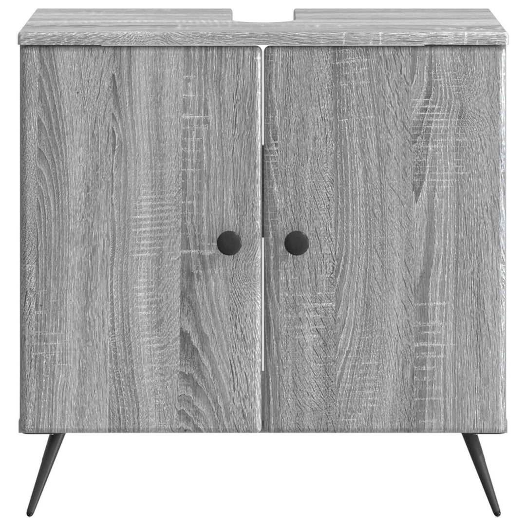 Badeværelsesskabsunder BREDA Grå Sonoma 59,5 x 31,5 x 59 cm