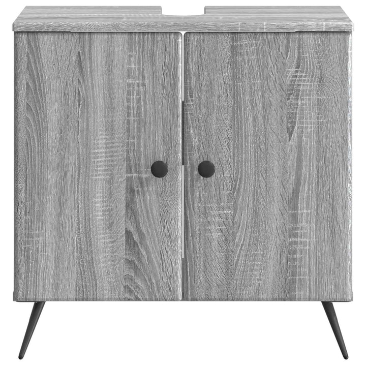 Badeværelsesskabsunder BREDA Grå Sonoma 59,5 x 31,5 x 59 cm