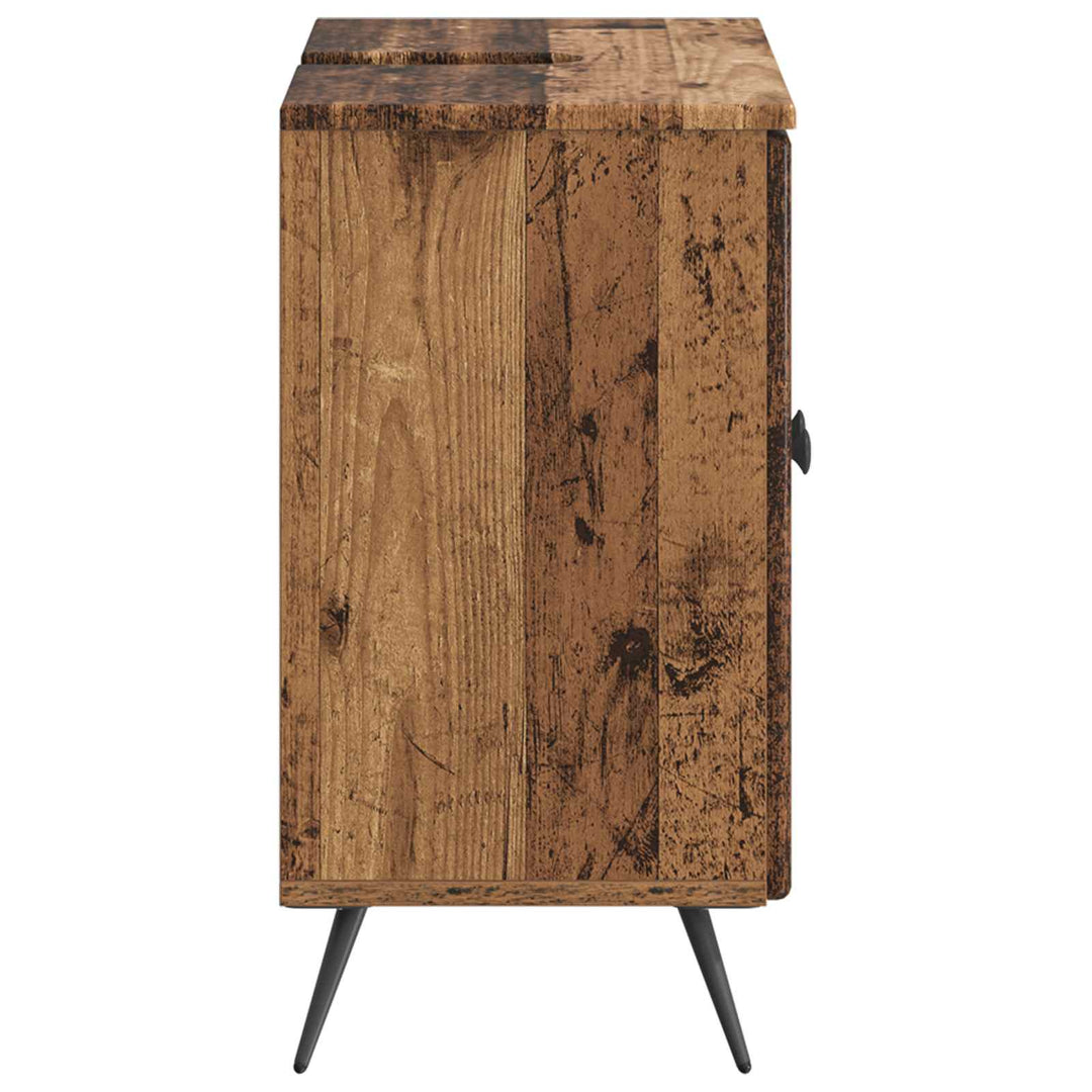 Badeværelsesskabsunder BREDA Gammelt træ 59,5 x 31,5 x 59 cm