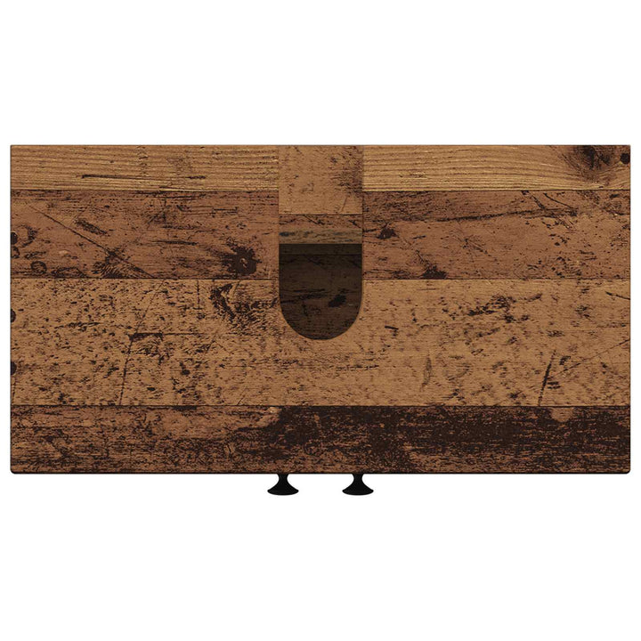 Badeværelsesskabsunder BREDA Gammelt træ 59,5 x 31,5 x 59 cm