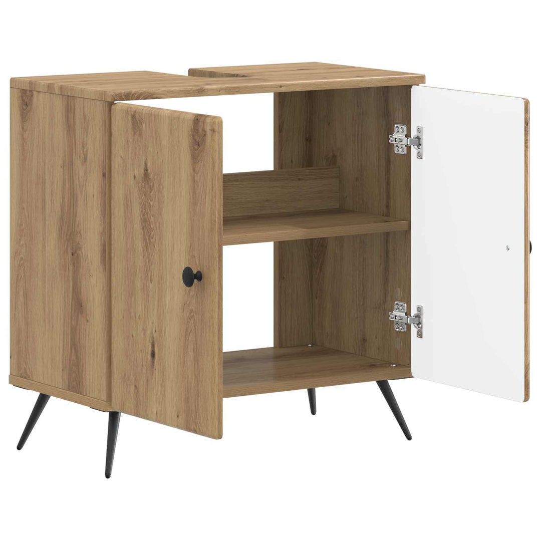 Badeværelsesskabsunder BREDA Artisan-eg 59,5 x 31,5 x 59 cm