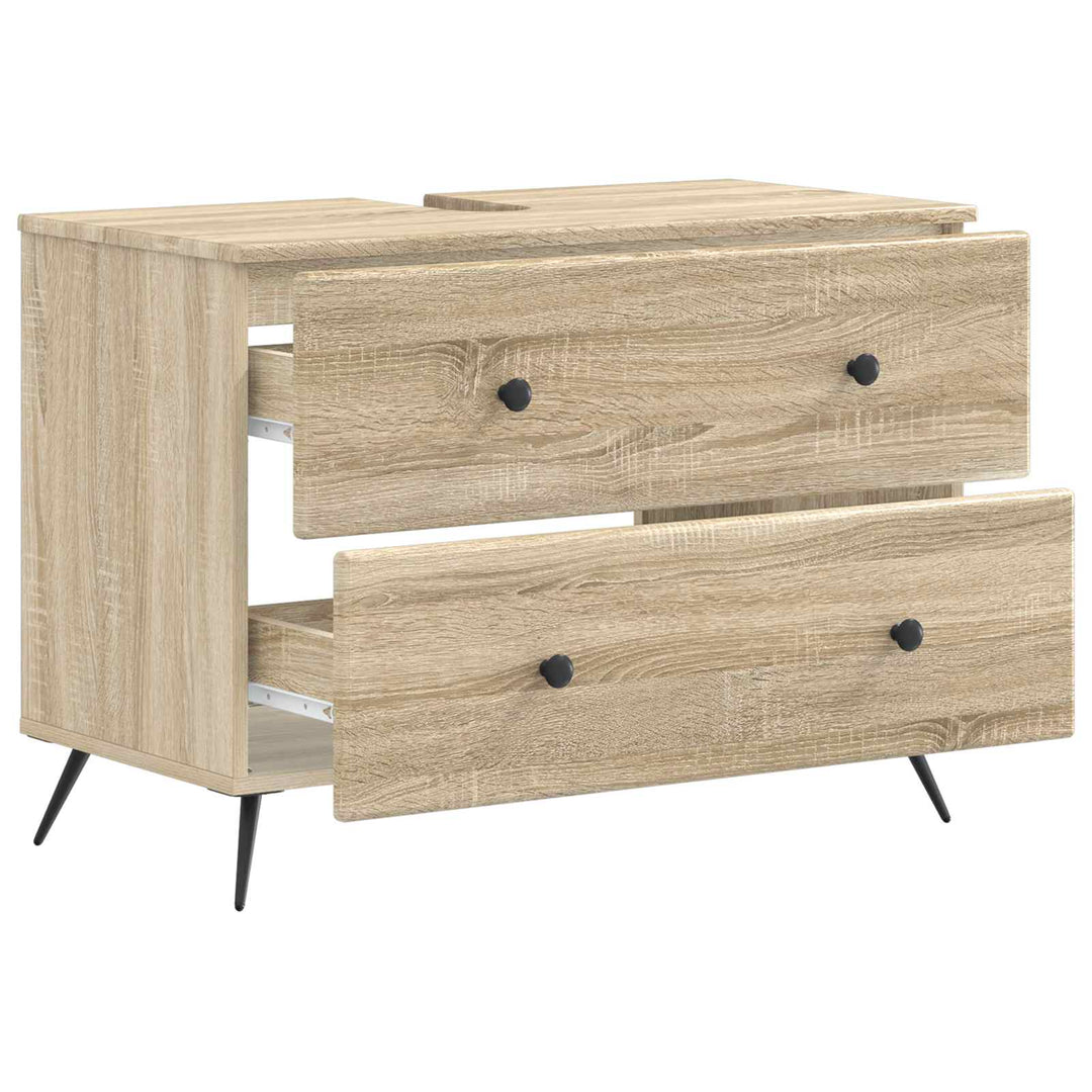 Badeværelsesskabsunder BREDA Sonoma-eg 82 x 41 x 59 cm