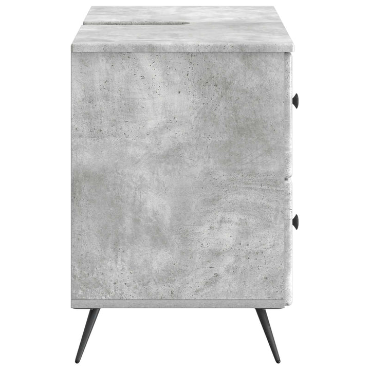 Badeværelsesskabsunder BREDA Betongrå 82 x 41 x 59 cm