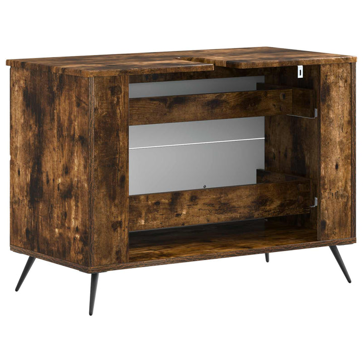 Badeværelsesskabsunder BREDA Røget eg 82 x 41 x 59 cm