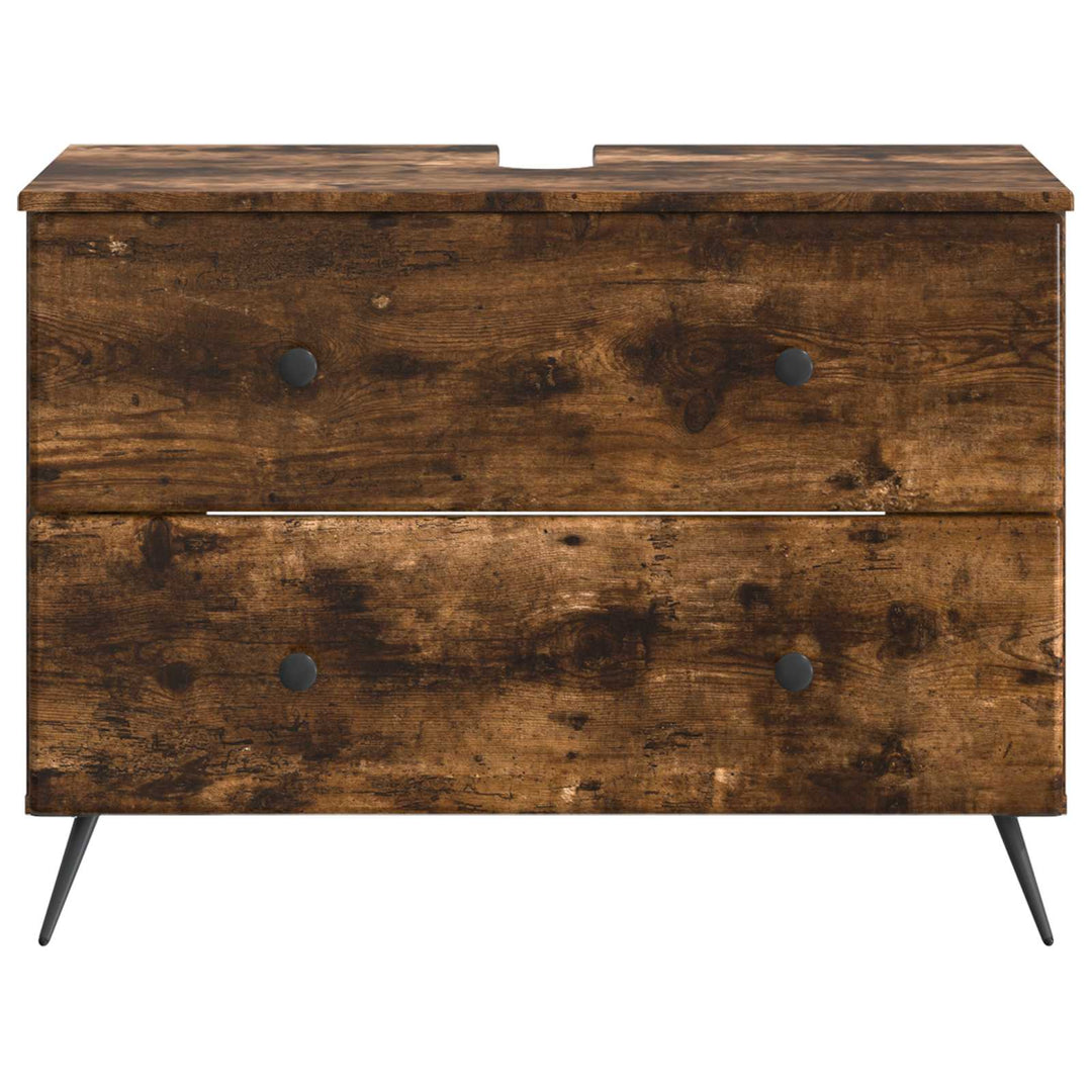 Badeværelsesskabsunder BREDA Røget eg 82 x 41 x 59 cm