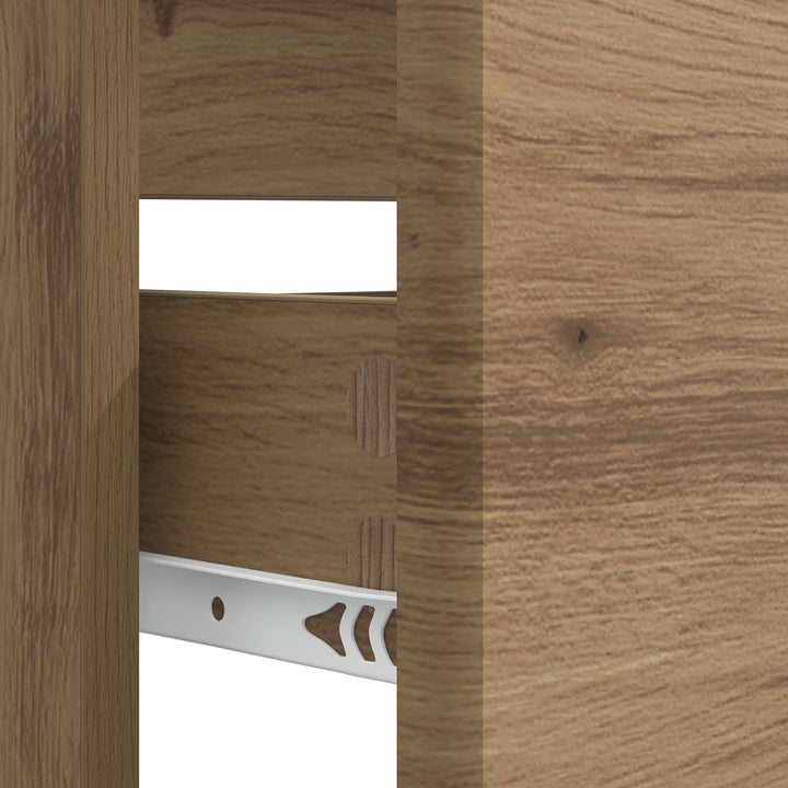 Badeværelsesskabsunder BREDA Artisan-eg 82 x 41 x 59 cm