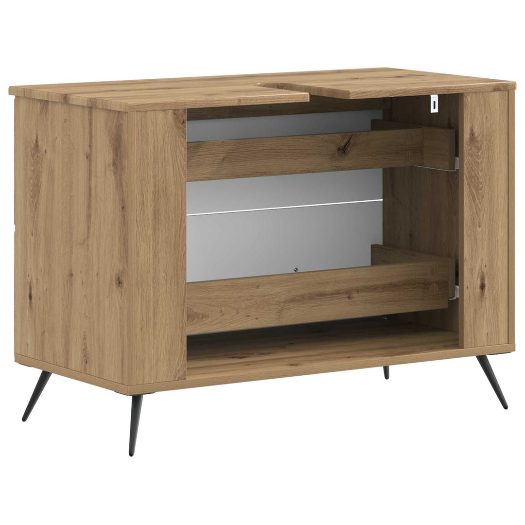 Badeværelsesskabsunder BREDA Artisan-eg 82 x 41 x 59 cm