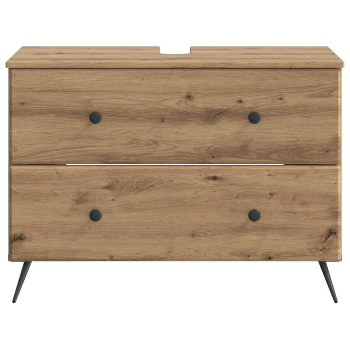 Badeværelsesskabsunder BREDA Artisan-eg 82 x 41 x 59 cm