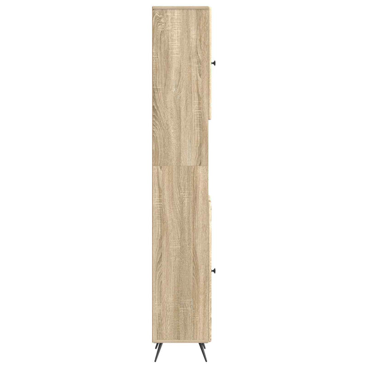 Badeværelsesskab med Åben Hylde BREDA Sonoma-eg