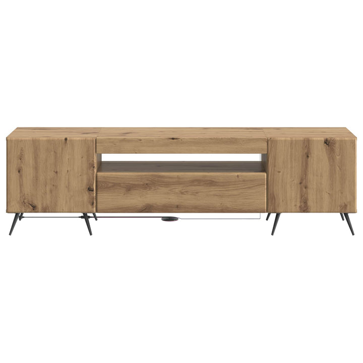 LED TV-skab Artisan-eg Konstrueret træ