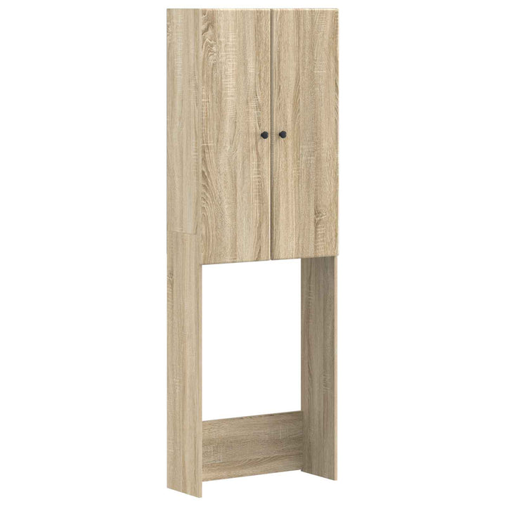 Toilet Skab BREDA Sonoma-eg 66 x 25,5 x 190 cm Konstrueret træ