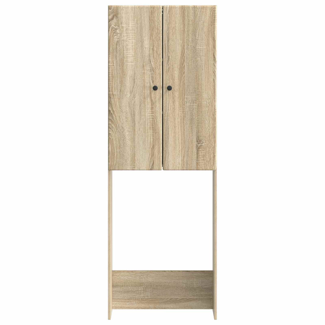 Toilet Skab BREDA Sonoma-eg 66 x 25,5 x 190 cm Konstrueret træ