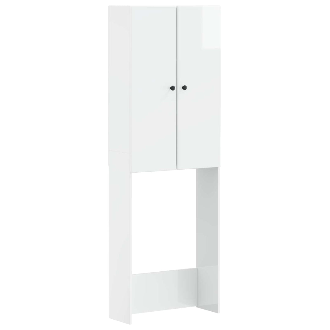 Toilet Skab BREDA Hvid højglans 66 x 25,5 x 190 cm