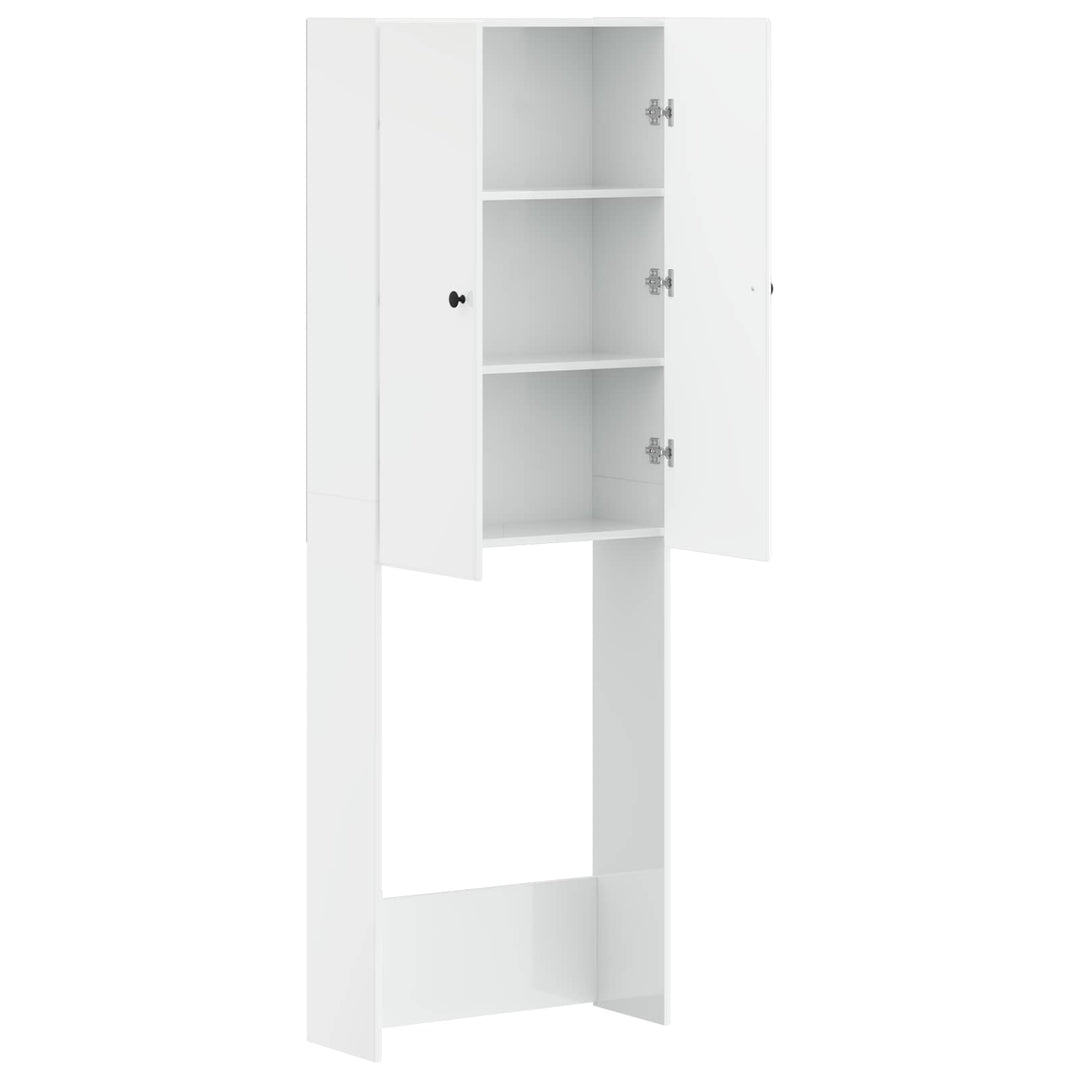 Toilet Skab BREDA Hvid højglans 66 x 25,5 x 190 cm