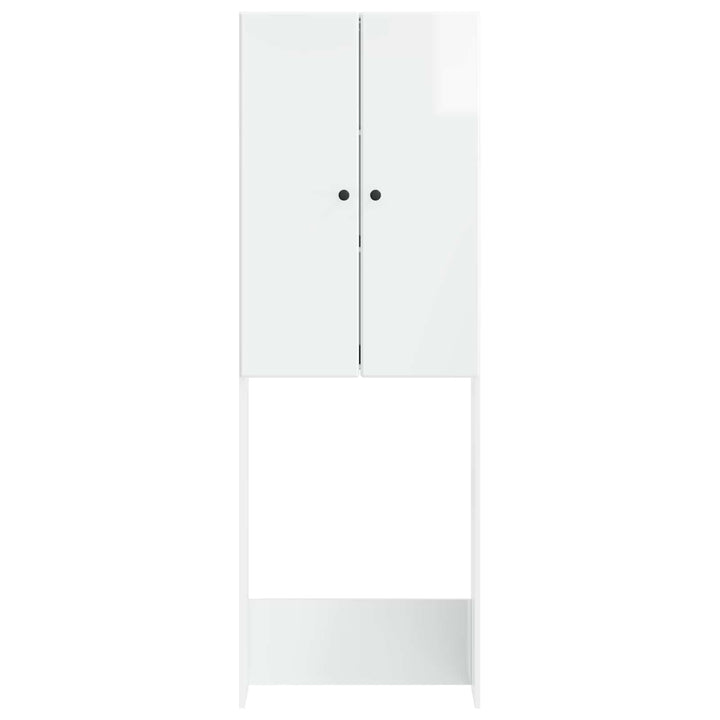 Toilet Skab BREDA Hvid højglans 66 x 25,5 x 190 cm